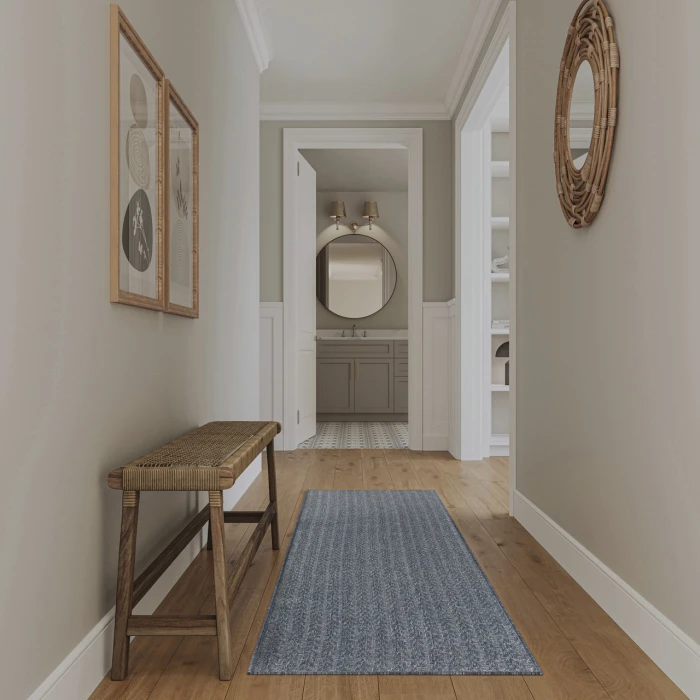 Nourison Home Tulum Blue TLM02 2ft. x 6ft. Rect. Rug