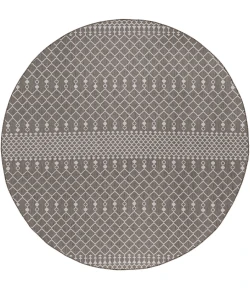 Nourison Positano Charcoal POS02 10ft. Round Rug