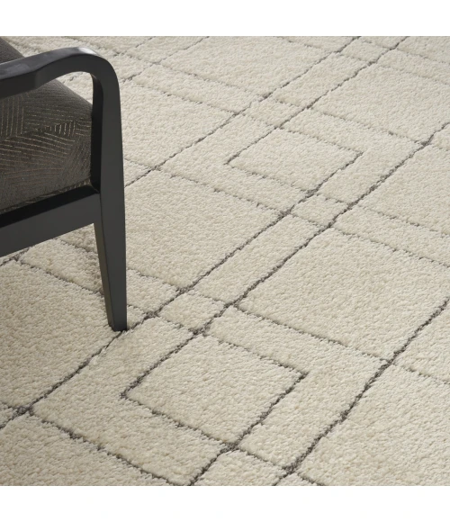 Nourison Home Dreamy Shag Cream / Ivory DRS07 9ft. x 12ft. Rect. Rug