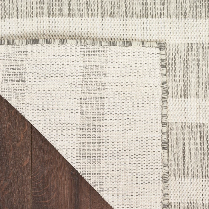 Nourison Positano Grey Ivory POS03 8 ft. X 10 ft. Rect. Rug