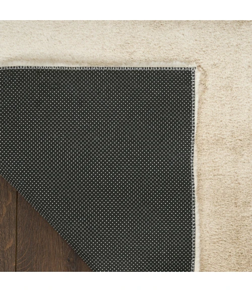 Nourison Soft Plush Rabbit Fur Beige SFF01 5 ft. X 7 ft. Rect. Rug