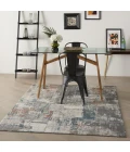 Nourison Home Tangra Grey TNR06 5ft.3in. x 7ft.3in. Rect. Rug