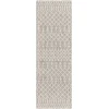 Nourison Home Positano POS02 Light Grey 2 ft. X 6 ft. Area Rug