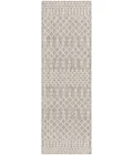 Nourison Positano Light Grey POS02 2 ft. X 6 ft. Rect. Rug