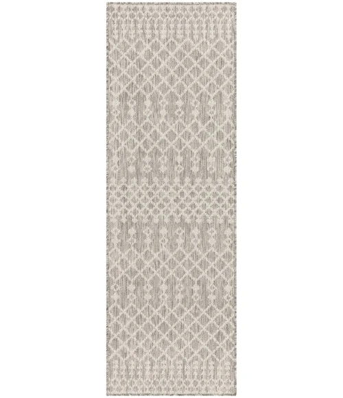 Nourison Positano Light Grey POS02 2 ft. X 6 ft. Rect. Rug