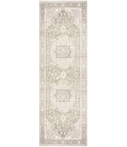 Nourison Home Vintage Washables VWS08 Green 2 ft. X 6 ft. Area Rug