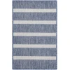 Nourison Positano Navy Ivory POS03 3ft. x 5ft. Rect. Rug