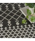Nourison Positano Black POS02 10ft. Round Rug