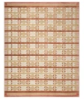 Nourison Nordic Rust NRC06 8 ft. X 10 ft. Rect. Rug