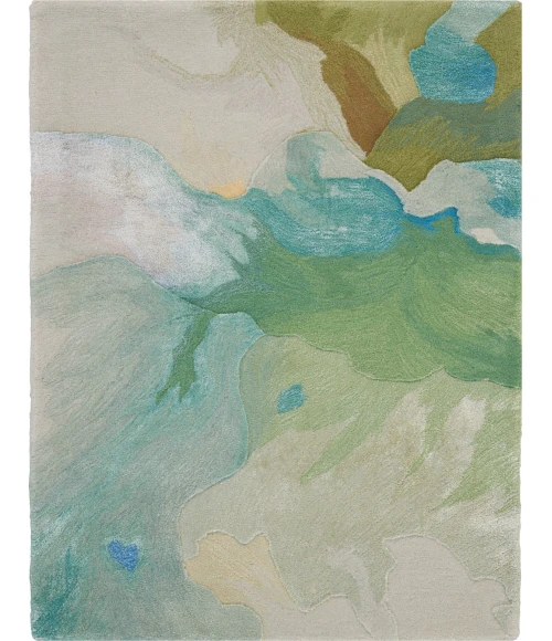 Nourison Prismatic Seafoam PRS16 2 ft. X 3 ft. Rect. Rug