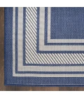 Nourison Horizon Indoor/Outdoor Navy HOZ03 10 ft. X 14 ft. Rect. Rug