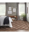 Nourison Easy Care Brown NES01 10 ft. X 14 ft. Rect. Rug
