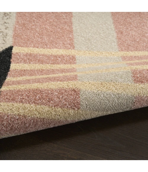 Nourison Washable Decor Multicolor WSD10 2ft. x 6ft. Rect. Rug