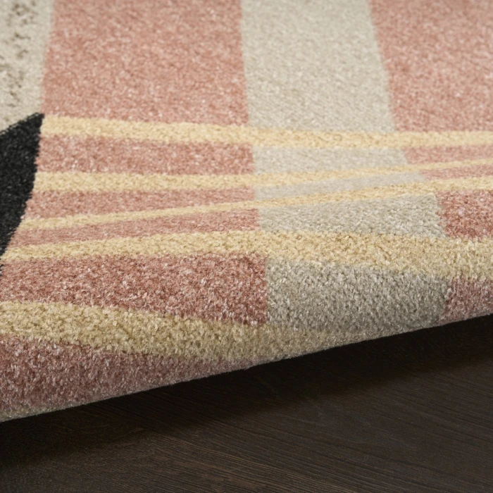 Nourison Washable Decor Multicolor WSD10 2ft. x 6ft. Rect. Rug