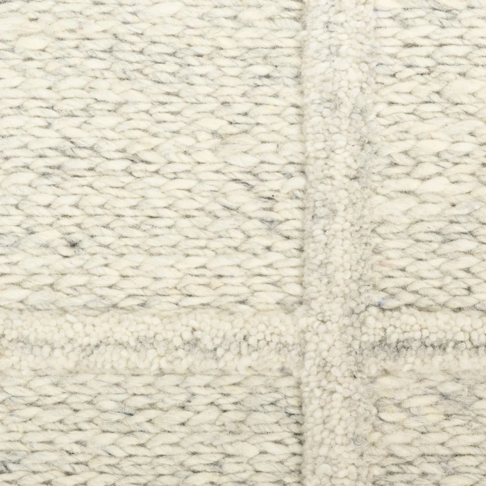 DKNY Pure Framework Cream / Ivory FRA01 5ft. x 7ft.6in. Rect. Rug