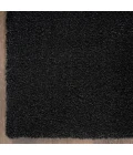 Nourison Pacific Shag Black PCS01 7 ft. 10 in. x 9 ft. 10 in. Rect. Rug