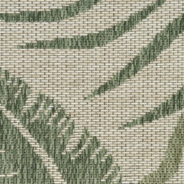 Nourison Garden Oasis Ivory Green GOA02 2 ft. X 6 ft. Rect. Rug