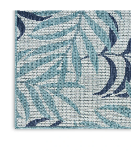 Nourison Garden Oasis Blue GOA01 2 ft. X 6 ft. Rect. Rug