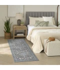 Nourison Home Botanical Washables Grey BOT04 2ft. x 6ft. Rect. Rug