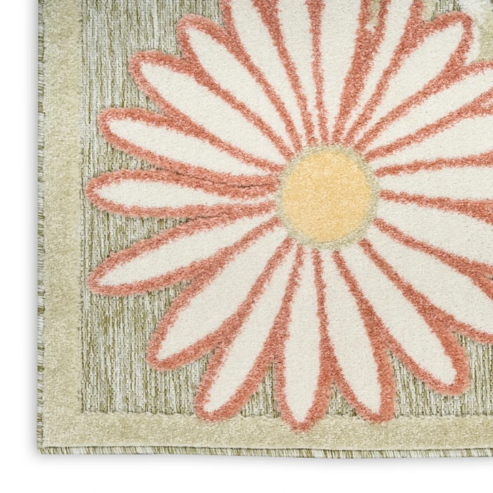 Nourison Aloha Sage Rose ALH33 3 ft. 6 in. X 5 ft. 6 in. Rect. Rug