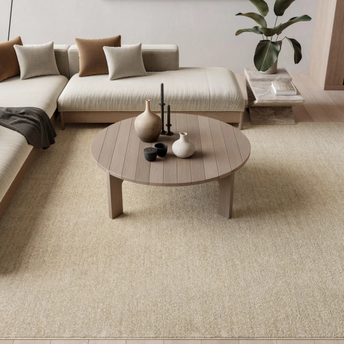 Nourison Home Moonlit Beige MLI03 5ft.3in. x 7ft.6in. Rect. Rug