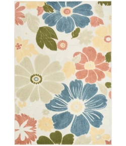 Nourison Home Aloha ALH42 Multicolor 3 ft. 6 in. X 5 ft. 6 in. Area Rug
