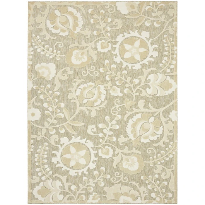 Nourison Aloha Ivory Sage ALH17 7 ft. 10 in. X 10 ft. 6 in. Rect. Rug