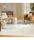 Nourison Nordic Ivory Blue NRC11 8 ft. X 10 ft. Rect. Rug