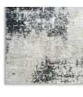 Nourison Dekor Grey Charcoal DEK07 5 ft. 3 in. X 7 ft. Rect. Rug