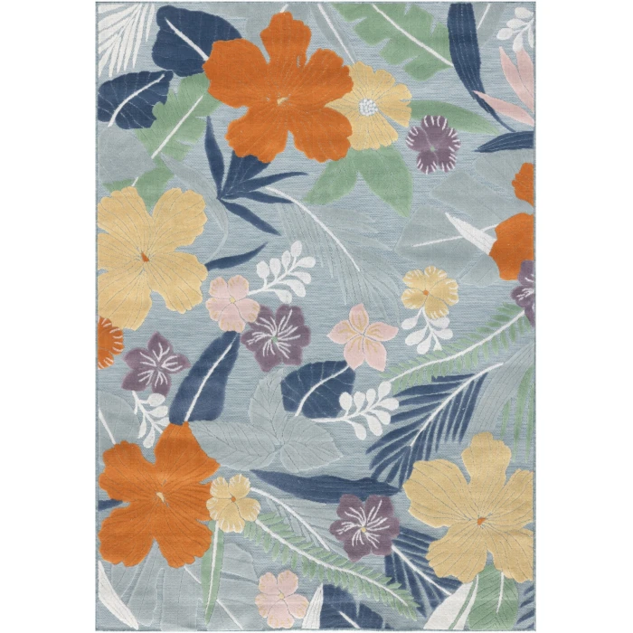 Nourison Home Suncoast Blue SNC01 4ft. x 6ft. Rect. Rug
