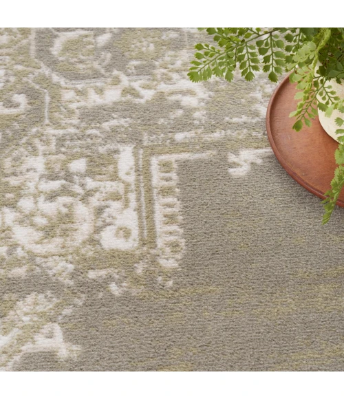 Nourison Grafix Olive GRF14 6 ft. X 9 ft. Rect. Rug