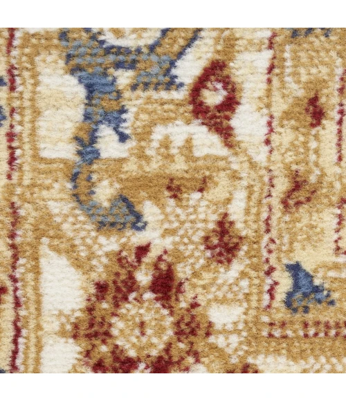 Nourison Grafix Navy Gold GRF43 2ft.3in. x 7ft.6in. Rect. Rug