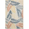 Nourison Home Aloha ALH18 Ivory Blue 2 ft. 8 in. X 4 ft. Area Rug