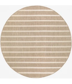 Nourison Positano Beige Ivory POS03 8ft. Round Rug