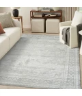 Nourison Dekor Grey DEK01 7 ft. 10 in. X 9 ft. 10 in. Rect. Rug