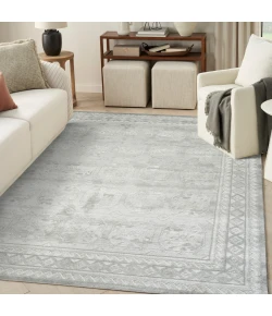 Nourison Home Dekor DEK01 Grey 7 ft. 10 in. X 9 ft. 10 in. Area Rug