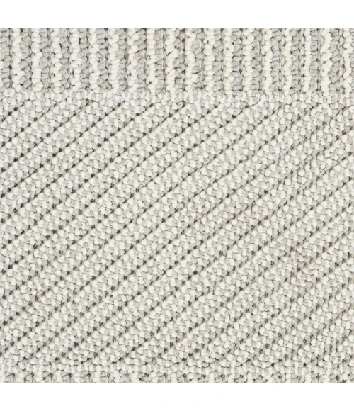 Nourison Home Paxton Grey PAX06 2ft.2in. x 8ft.2in. Rect. Rug