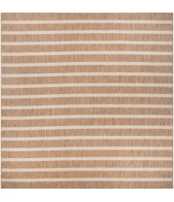 Nourison Positano Jute Ivory POS03 8ft. Square Rug