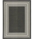 Nourison Horizon Indoor/Outdoor Black HOZ03 4 ft. X 6 ft. Rect. Rug