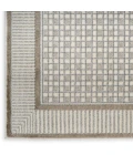 Nourison Nordic Ivory Grey NRC03 9ft. x 12ft. Rect. Rug