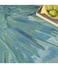 Nourison Home Color Splash Blue CSP04 5ft.3in. x 7ft.3in. Rect. Rug