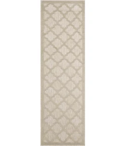 Nourison Home Easy Care NES01 Cream 2 ft. 2 in. X 10 ft. Area Rug