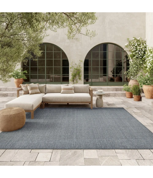 Nourison Home Tulum Blue TLM01 8ft. x 10ft. Rect. Rug