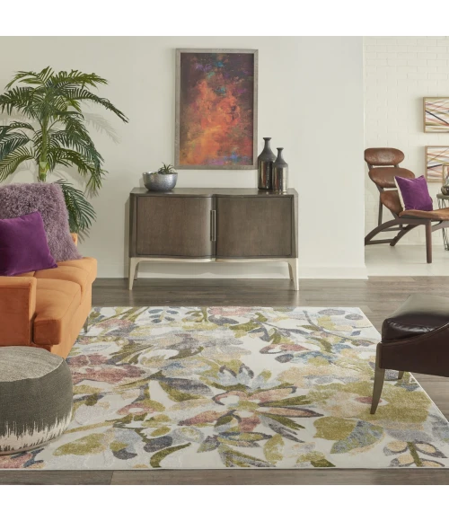 Nourison Home Trance Multicolored TRC02 6ft.6in. x 9ft.6in. Rect. Rug