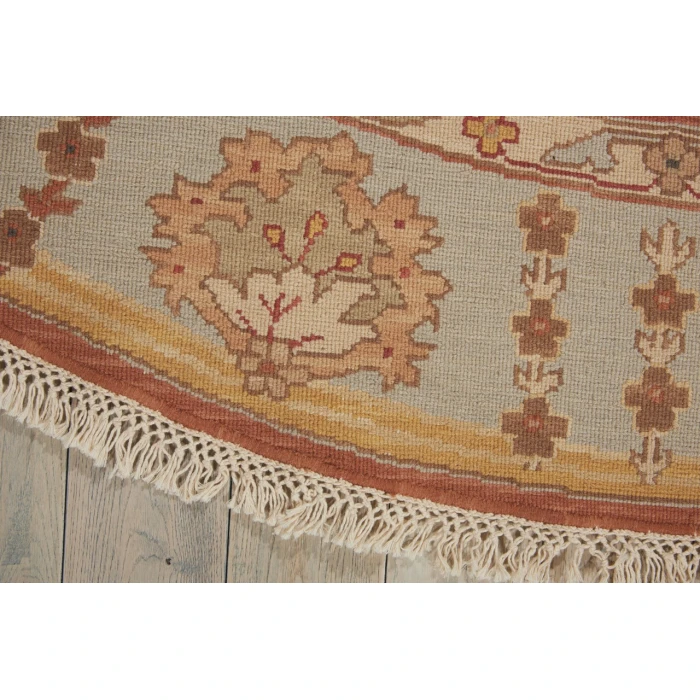 Nourison Home Nourmak Red S194 8ft. x Round Round Rug