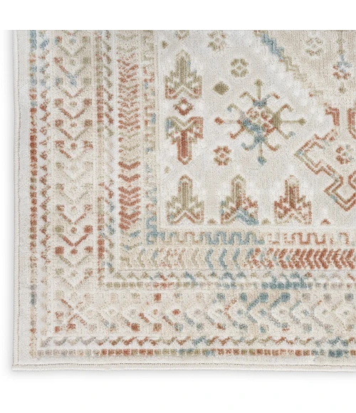 Nourison Thalia Beige Multicolor THL04 2ft.2in. x 10ft. Rect. Rug