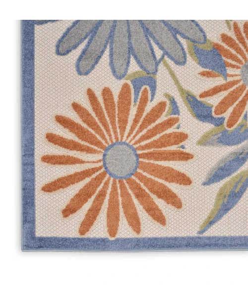 Nourison Aloha Beige Multicolor ALH33 2 ft. 3 in. X 8 ft. Rect. Rug