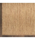 Nourison Horizon Indoor/Outdoor Natural HOZ02 2 ft. X 6 ft. Rect. Rug