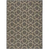 Nourison Home Horizon Indoor/Outdoor HOZ01 Charcoal 5 ft. X 7 ft. Area Rug