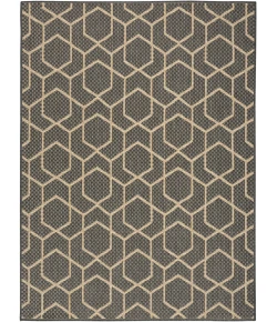 Nourison Home Horizon Indoor/Outdoor HOZ01 Charcoal 5 ft. X 7 ft. Area Rug